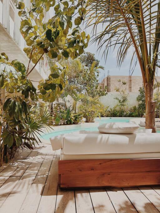 Infinity Pool In Veleta Apartment Tulum